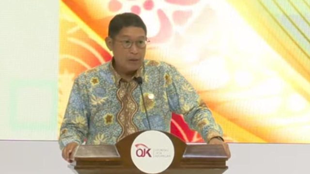 Kepala Eksekutif Pengawas Pasar Modal, Keuangan Derivatif, dan Bursa Karbon Otoritas Jasa Keuangan (OJK), Inarno Djajadi.